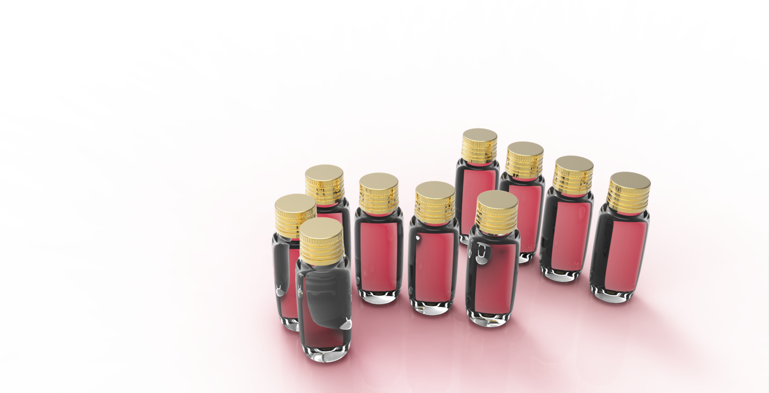 瓶贴色彩效果